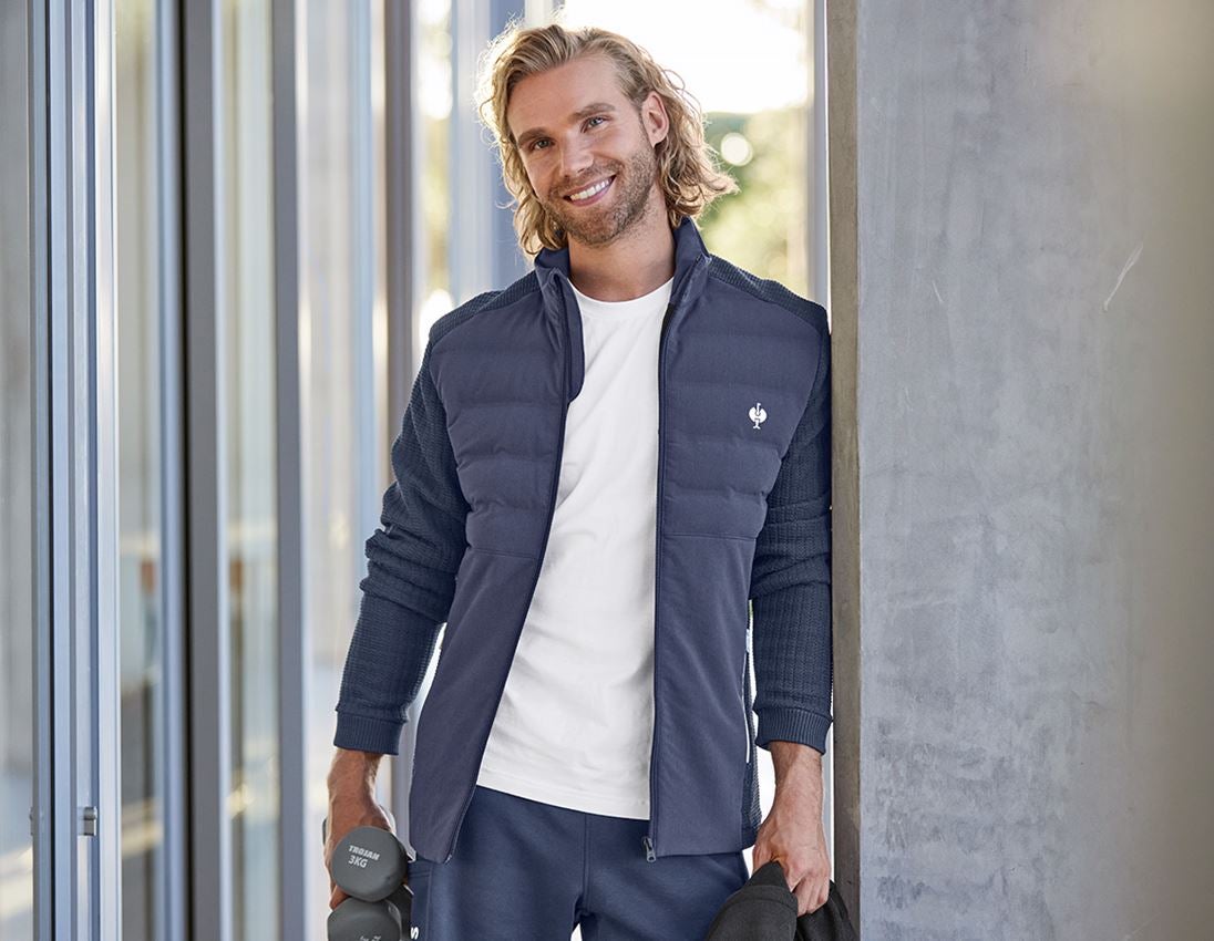 Hybrid Strickjacke e.s.trail