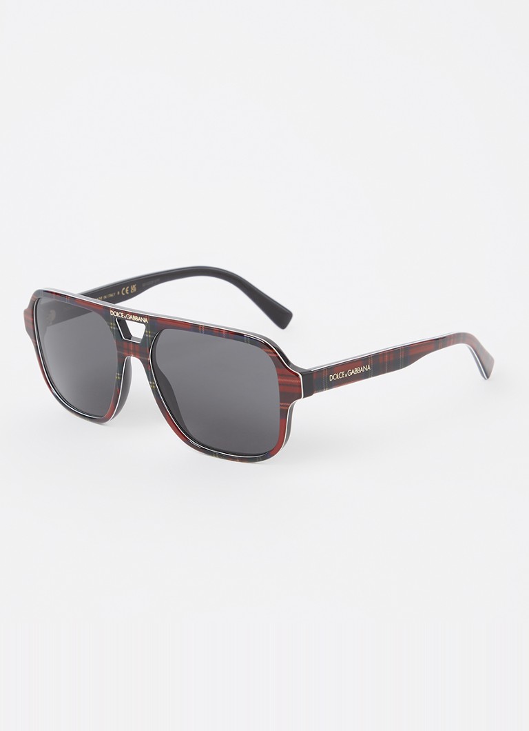 Dolce & Gabbana pilota saulesbrilles DX4003