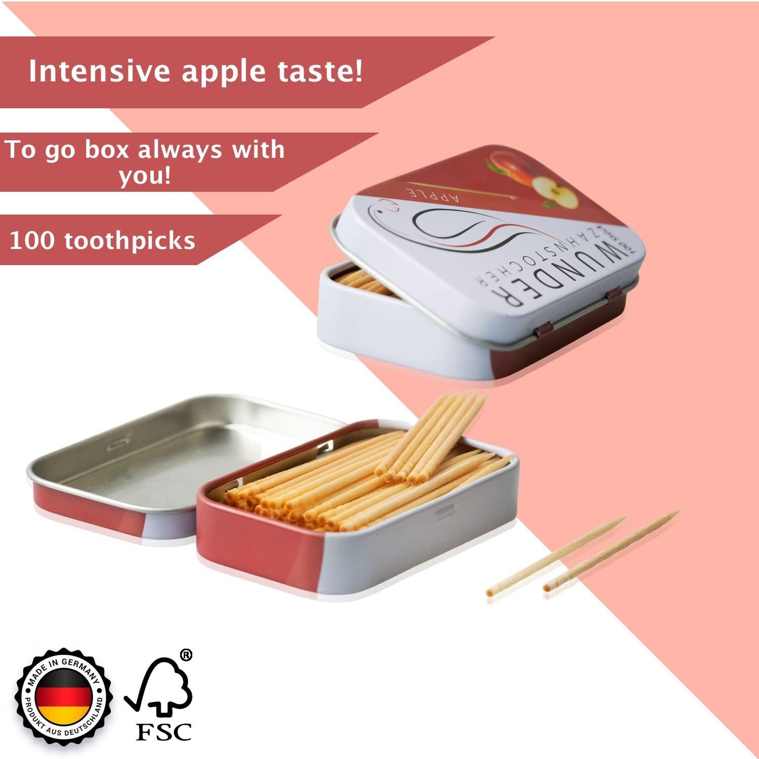 Wunder Zahnstocher Mundpflegecenter Wunder Zahnstocher mit Geschmack - Starter Pack