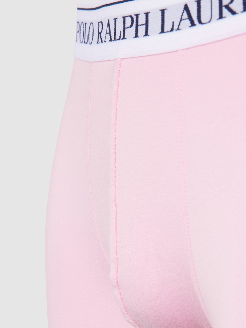 Trunks mit elastischem Logo-Bund im 3er-Pack in rosa