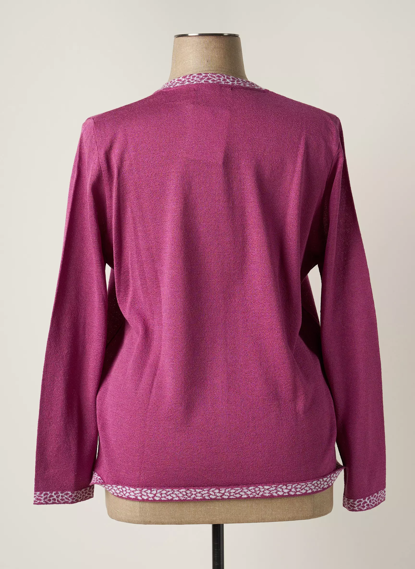 I Odena Cardigans Femme couleur violet