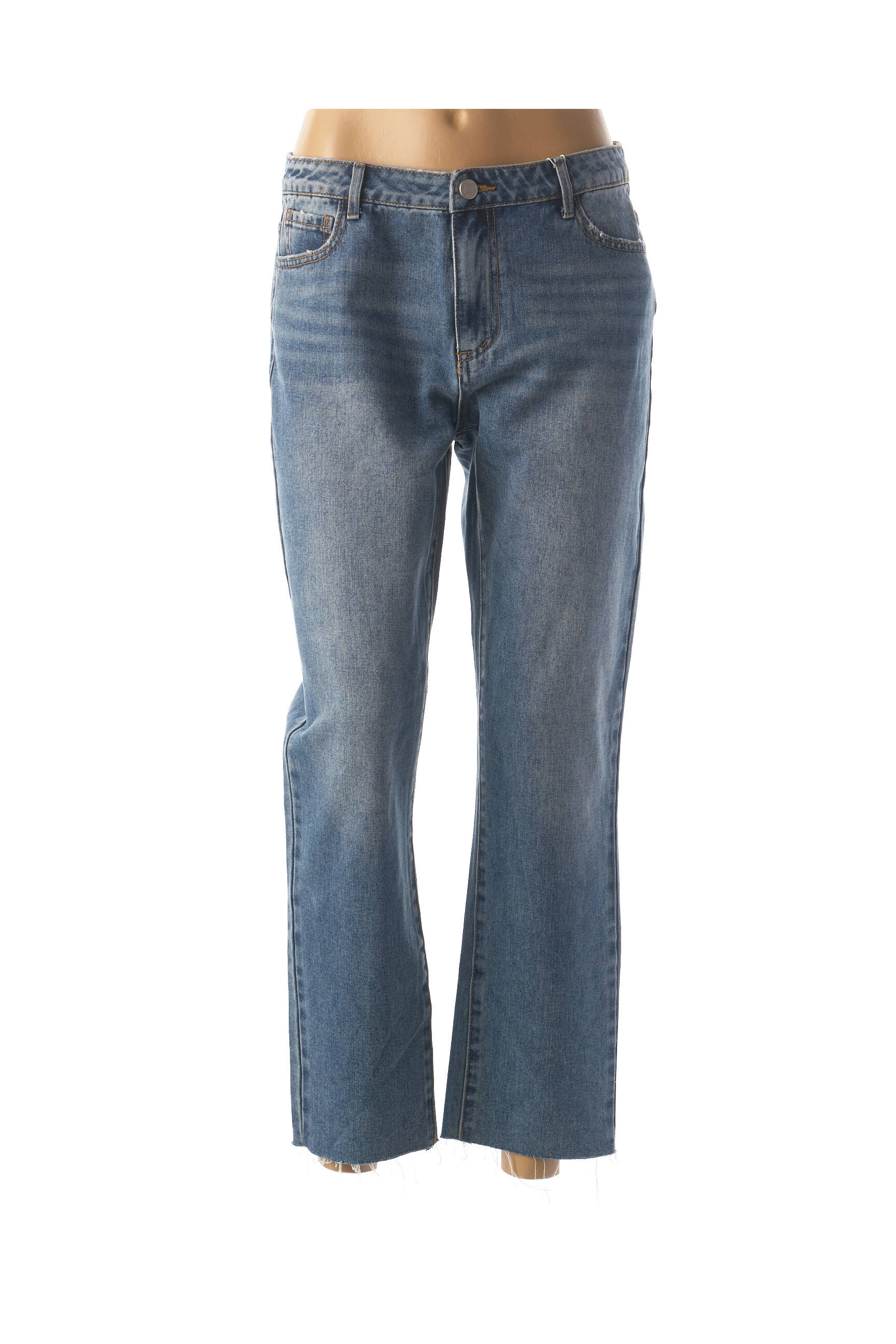 Vila Jeans Coupe Droite Femme couleur bleu
