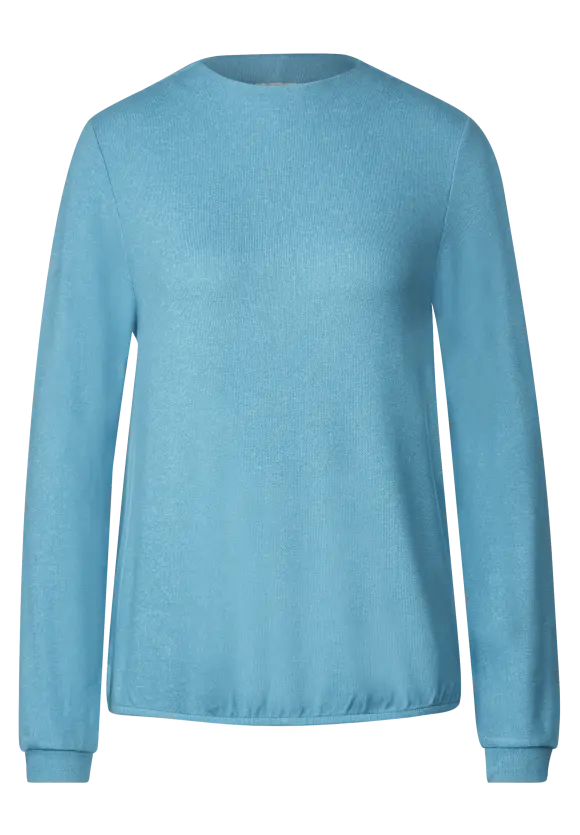 Street One Langarmshirt mit Gummisaum