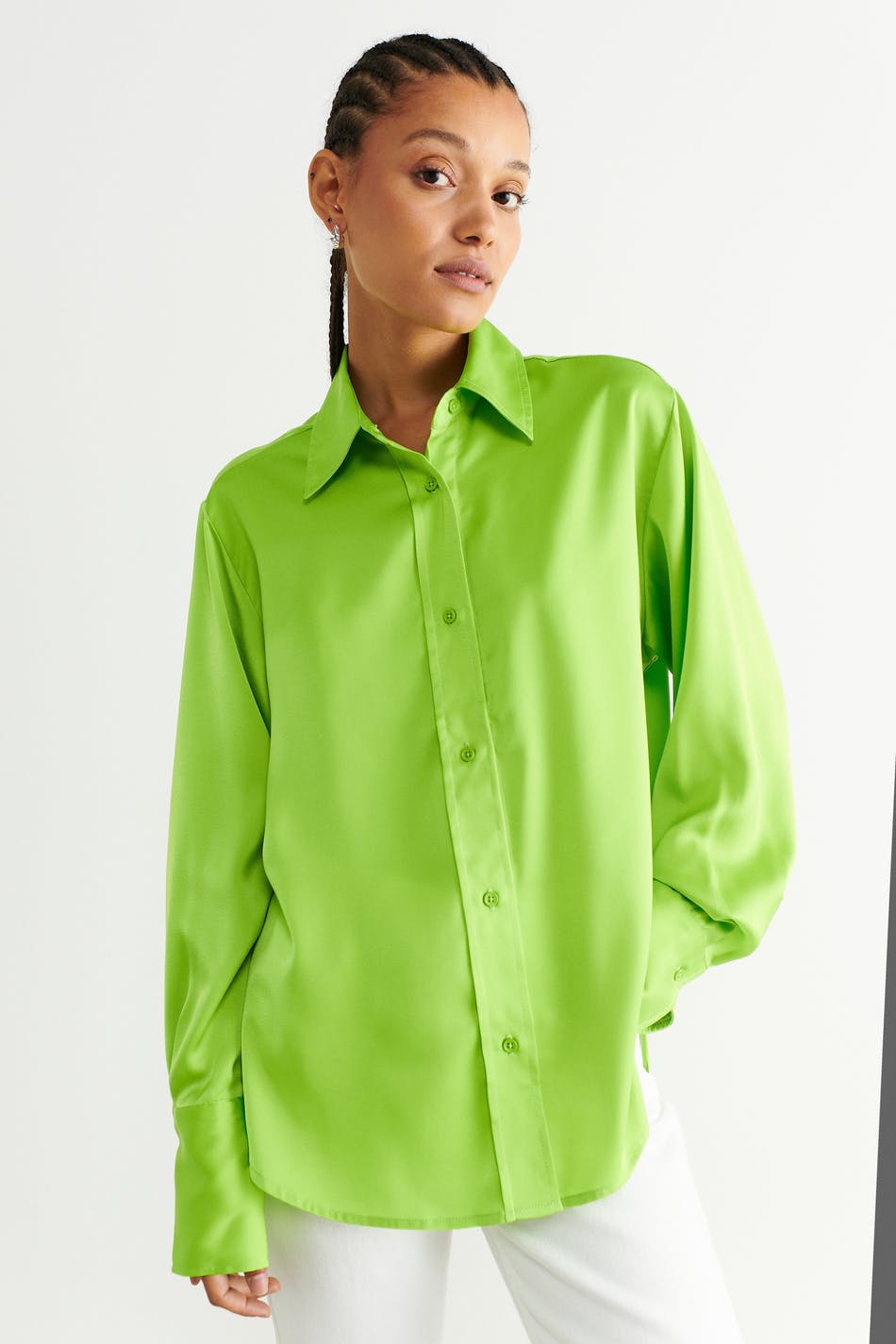 Gabriella satin shirt