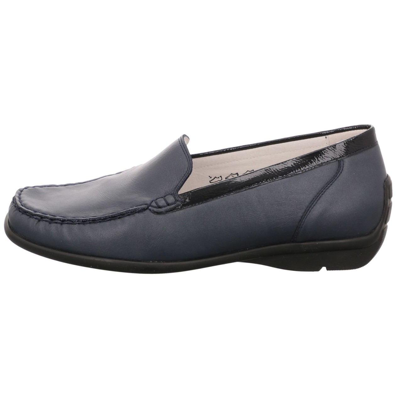 WALDLÄUFER Klassische Slipper blau