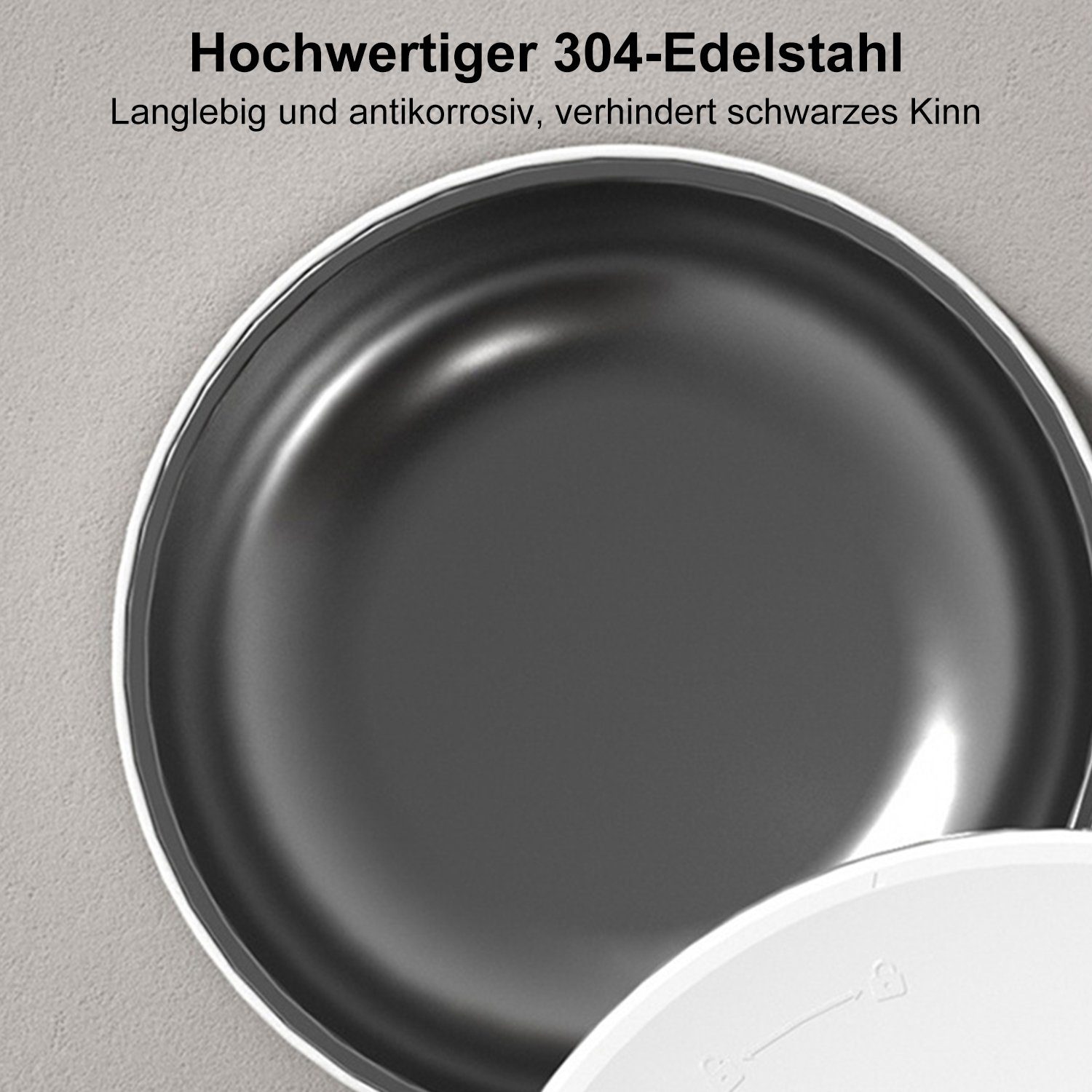 Kpaloft Katzen-Futterautomat WLAN APP-Steuerung Automatischer Futterspender Katzenfutter mit Timer, 10s Aufnahmefunktion, Anti-Clog Design & Duale Stromversorgung