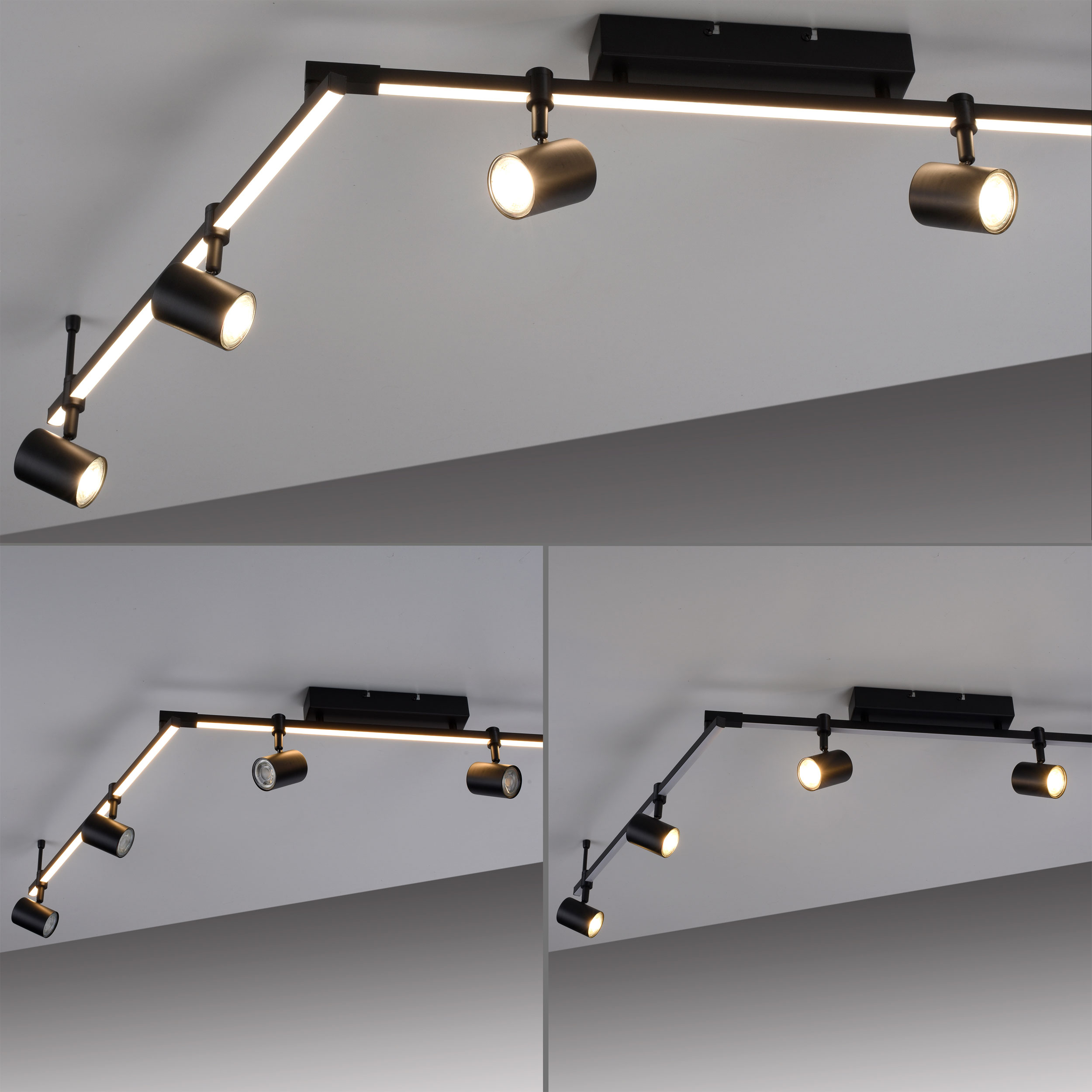 Paul NeuhausLED-Deckenleuchte 6flg