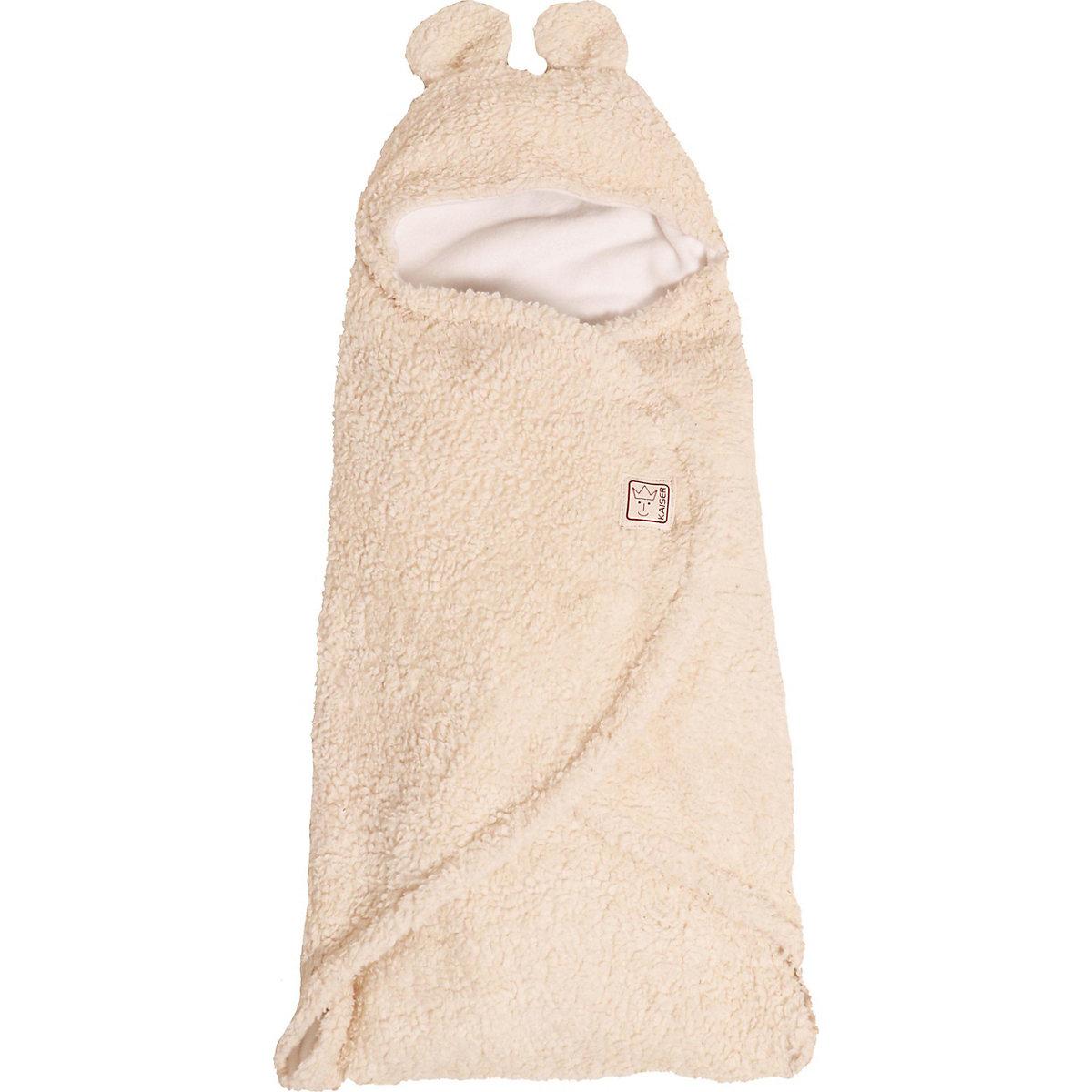 Einschlagdecke Teddy Organic Bio, cream