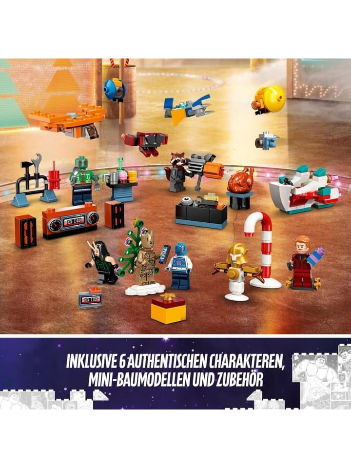 LEGO Marvel Super Hereos Adventskalender in Mehrfarbig ab 6 Jahre günstig kaufen onesize