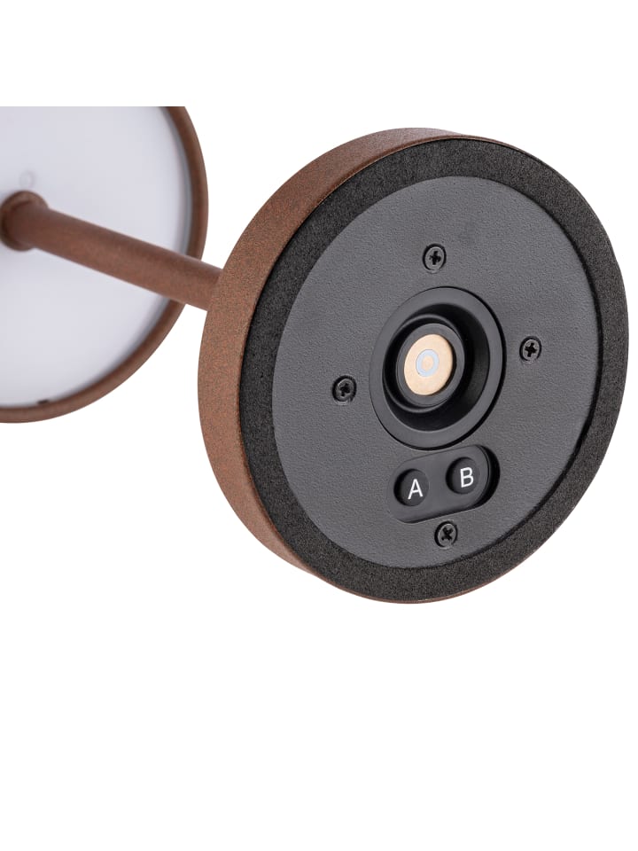 APS Tischleuchte Merle Micro in rostfarben, Ø 8 cm, Metall günstig kaufen onesize