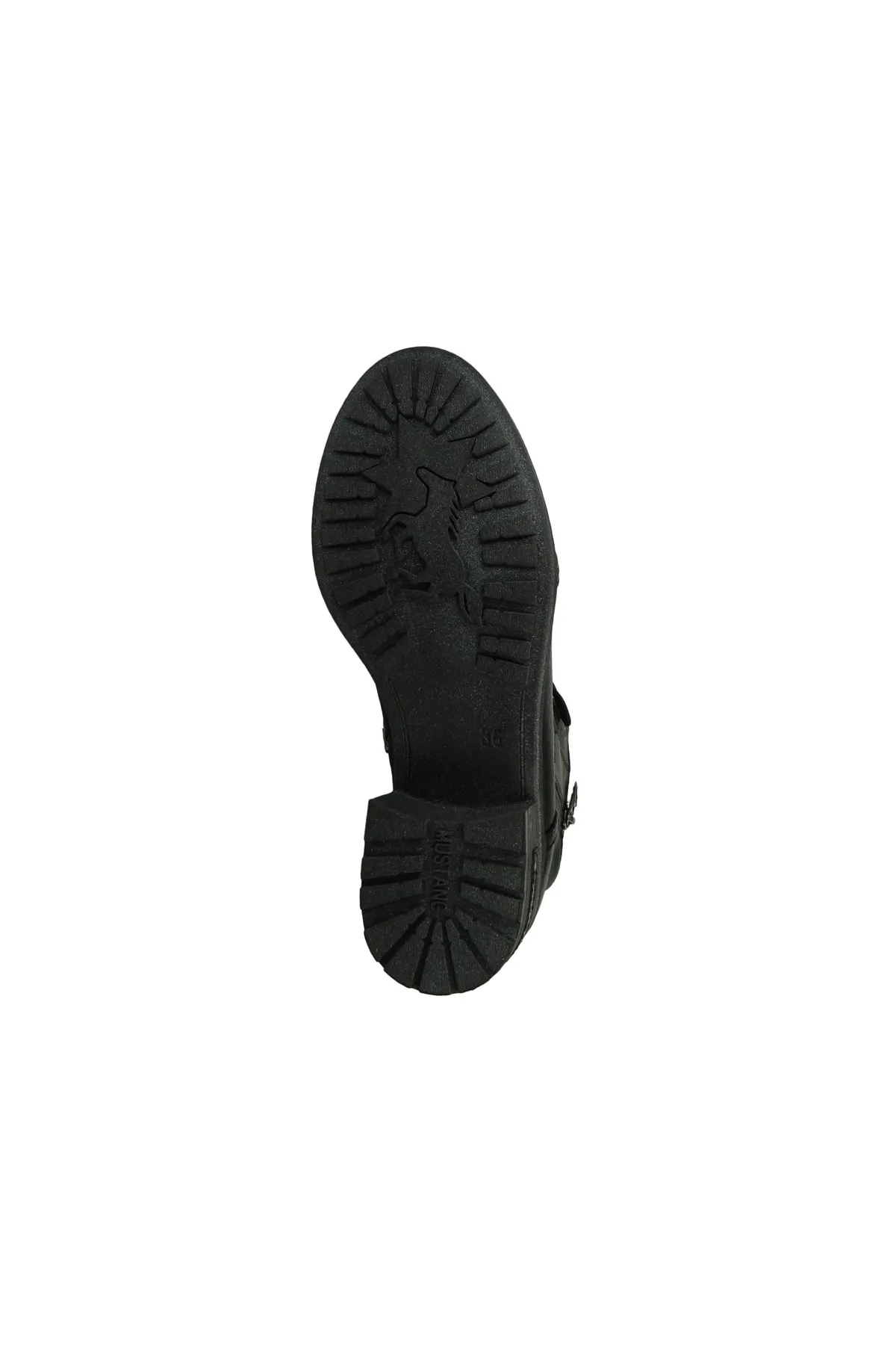 Mustang  Stiefelette - Schwarz - Blockabsatz