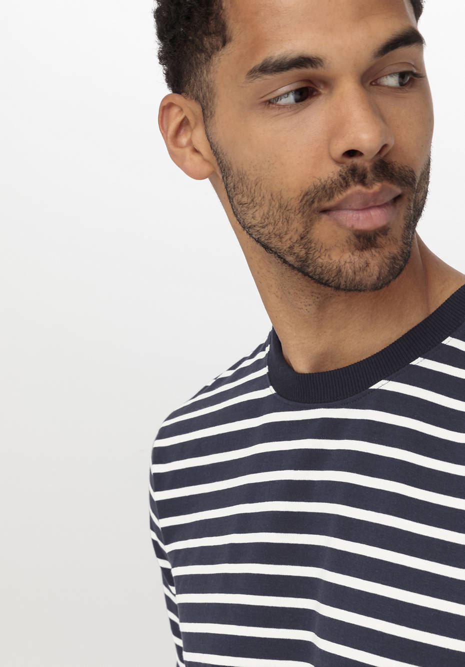 Streifenshirt Relaxed aus reiner Bio-Baumwolle