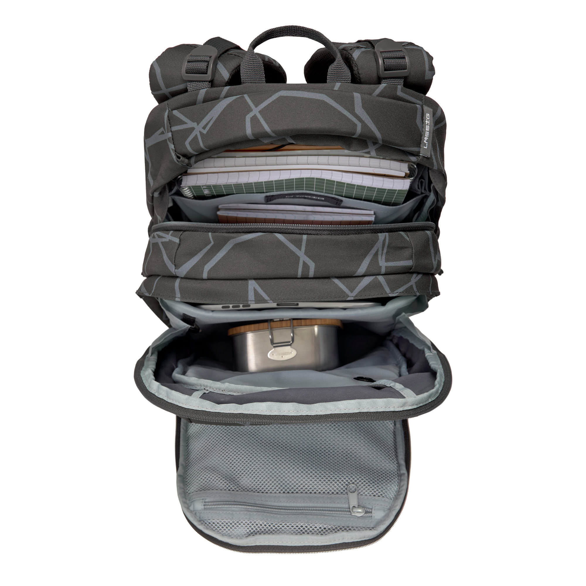 Schulrucksack - BOLD Origin Edges, Grau
