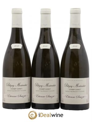 Puligny-Montrachet 1er Cru Champ Canet Etienne Sauzet  2013 - Lot de 3 Bouteilles