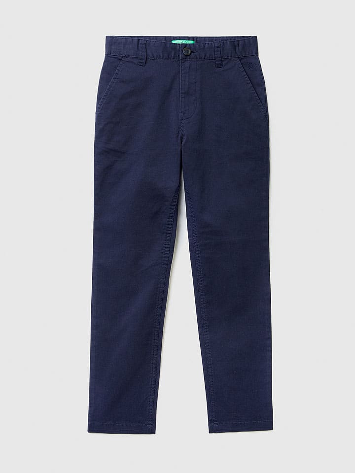 Benetton Chino in Dunkelblau günstig kaufen