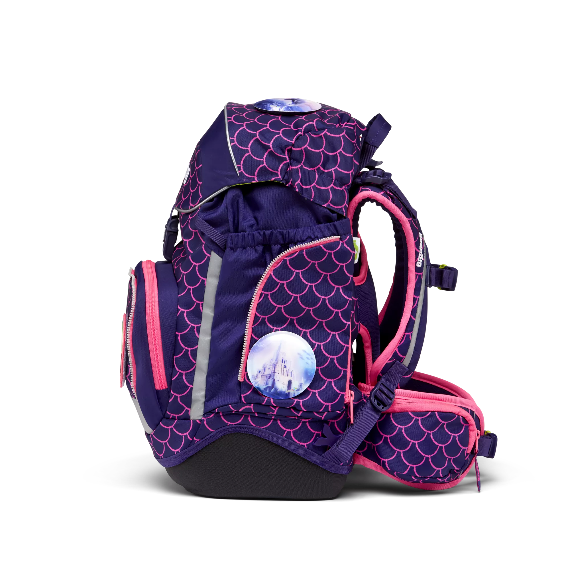 ergobag Schulrucksack-Set Perlentauchbär