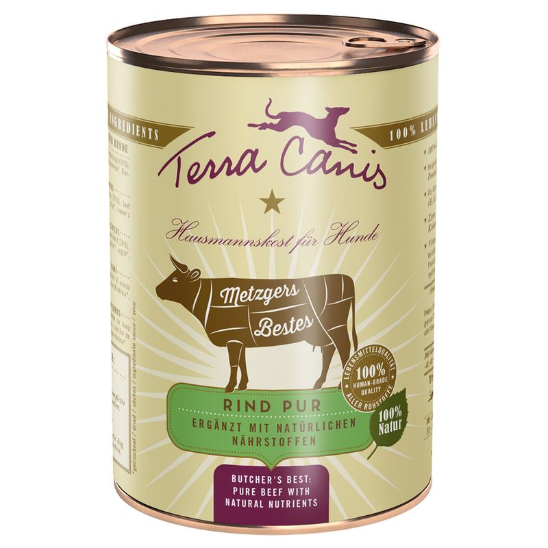 Sparpaket Terra Canis Metzgers Bestes 12 x 400 g