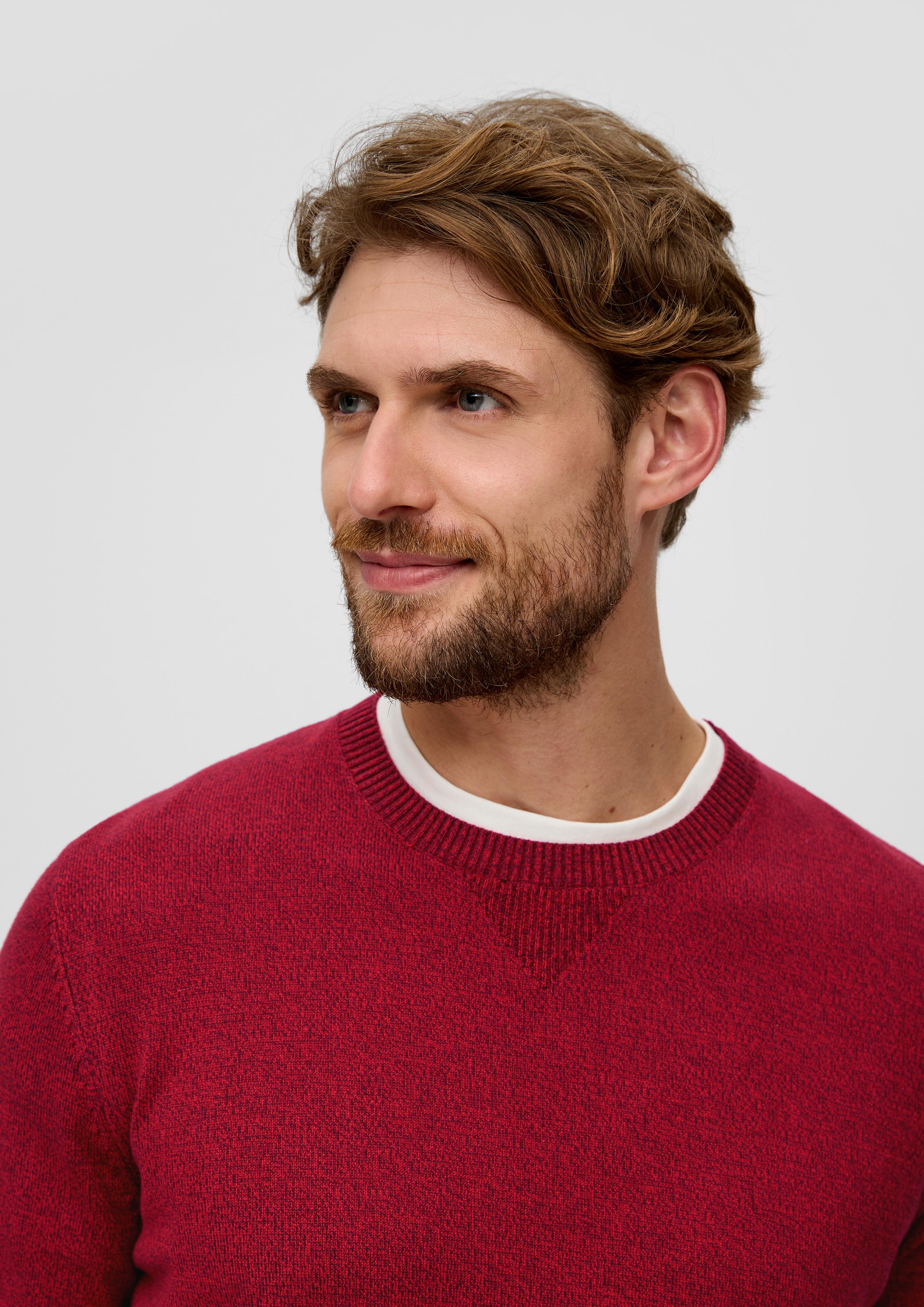 Strickpullover aus Effektgarn  2137425-39X1