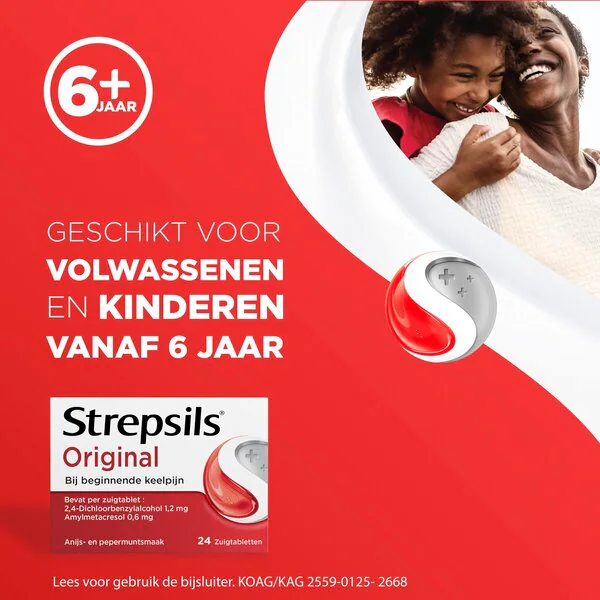 Strepsils Original -imeskelytabletit - 24 kpl