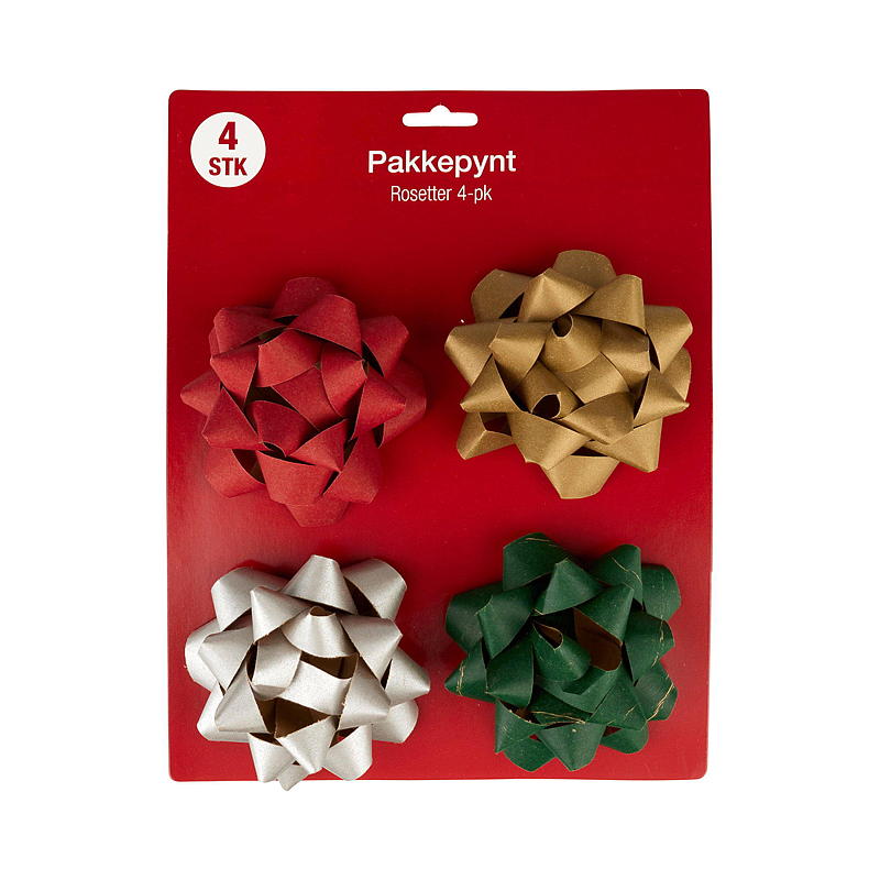 Home Pakkepynt 4-pk store