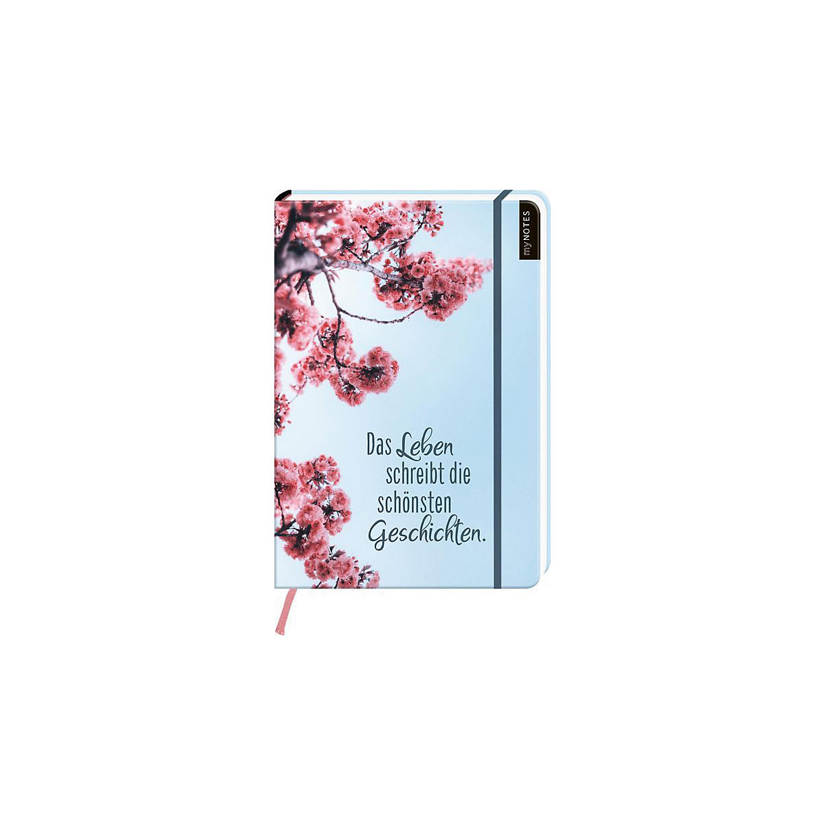 myNOTES Notizbuch A4: Das Leben schreibt die schönsten Geschichten