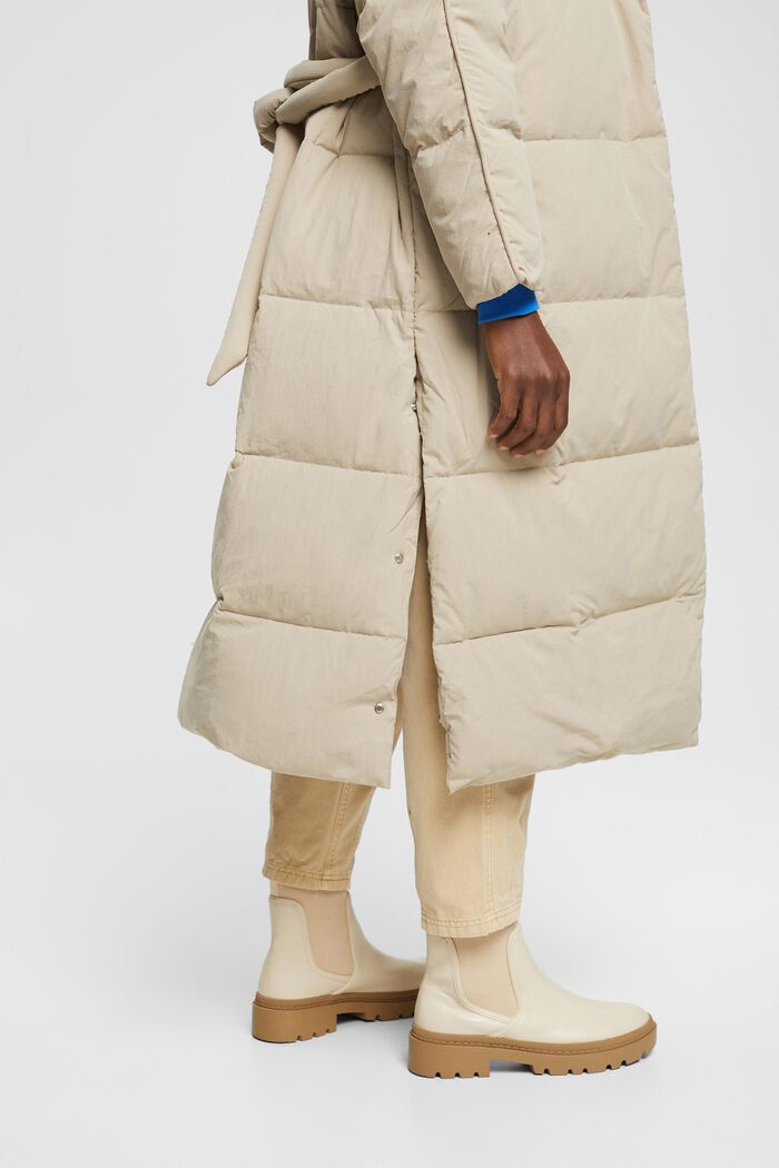 Puffer Coat in Longform