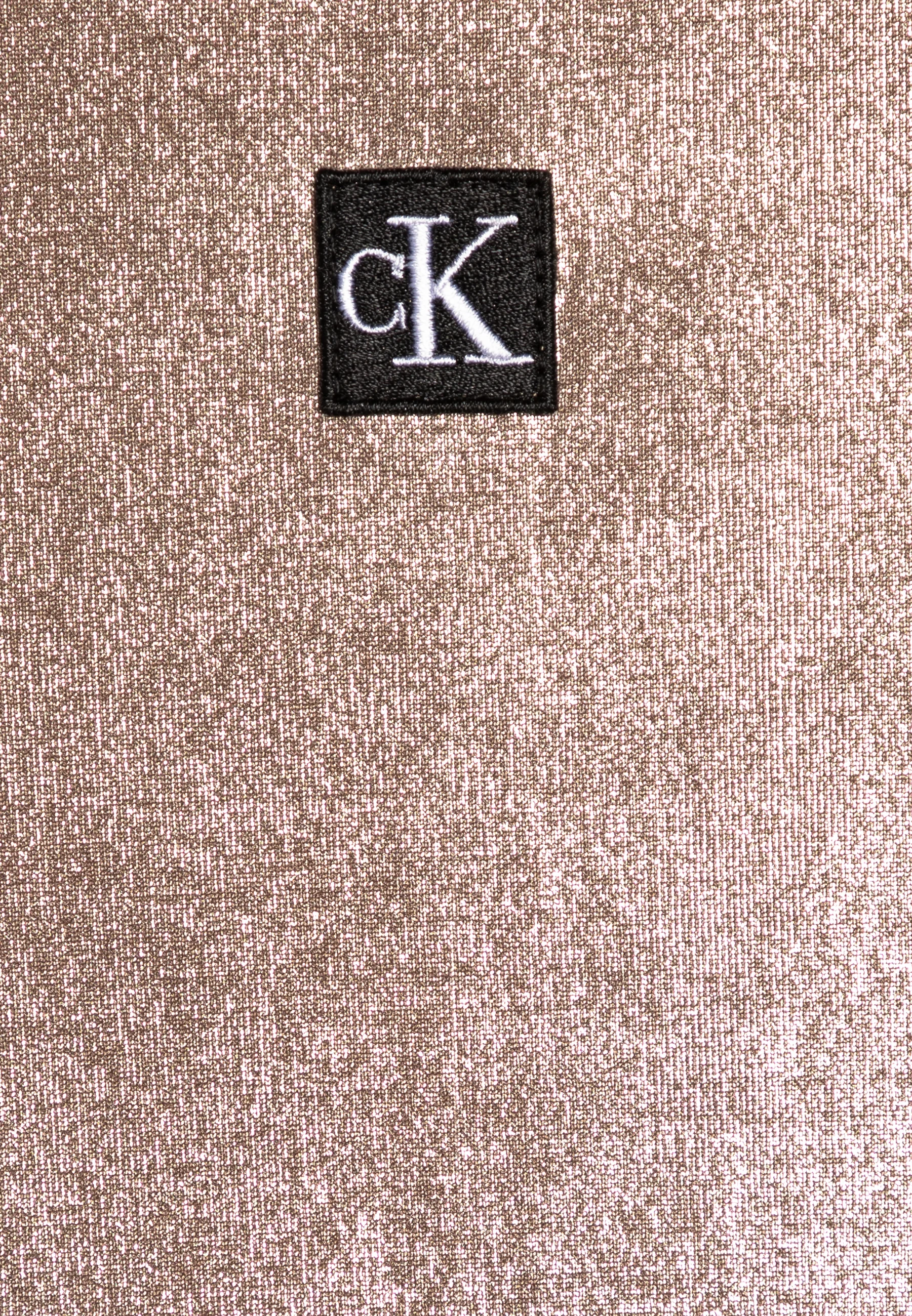 Calvin Klein Jeans VESTIDO CON RECUBRIMIENTO METÁLICO - Vestido de verano
