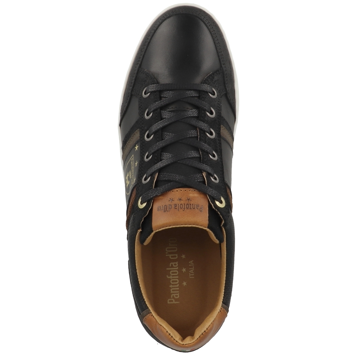 Pantofola d Oro Ravenna Uomo Low Sneaker Low schwarz