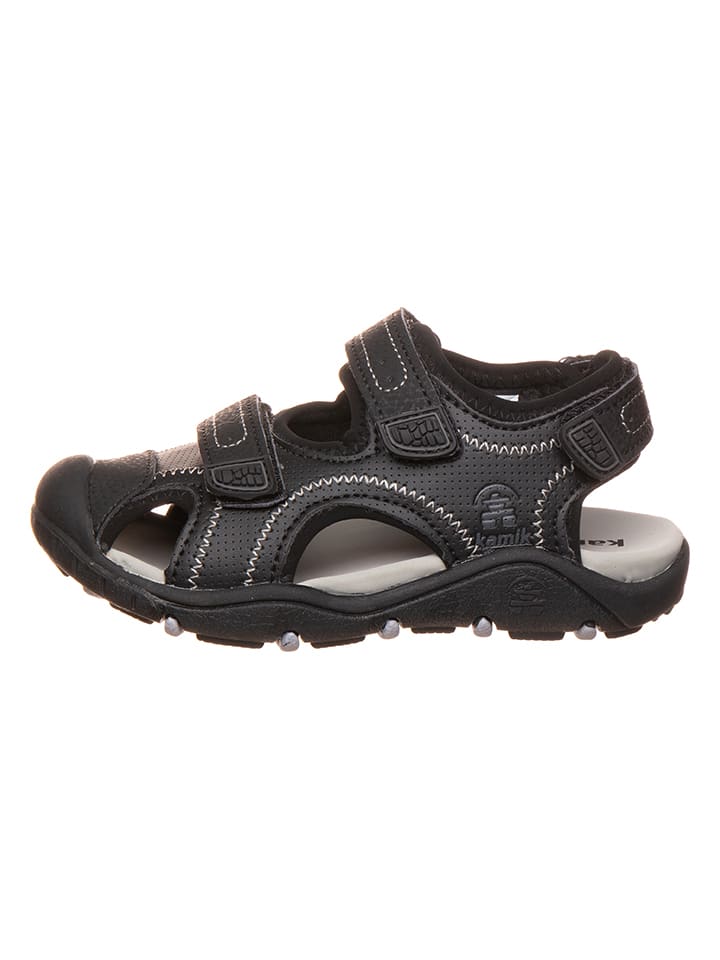 Kamik Halbsandalen in Schwarz günstig kaufen