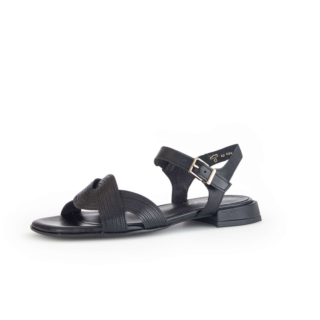 Gabor comfort Riemchensandale schwarz