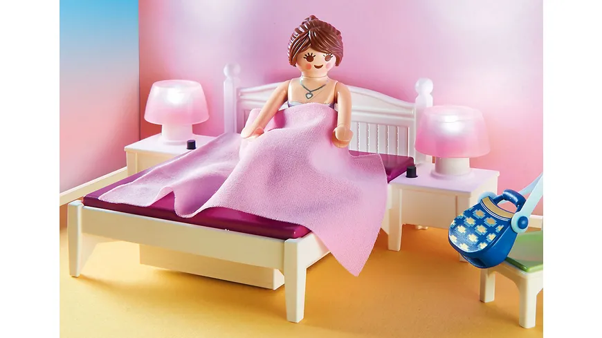 PLAYMOBIL 70208 - Dollhouse - Schlafzimmer mit Nähecke