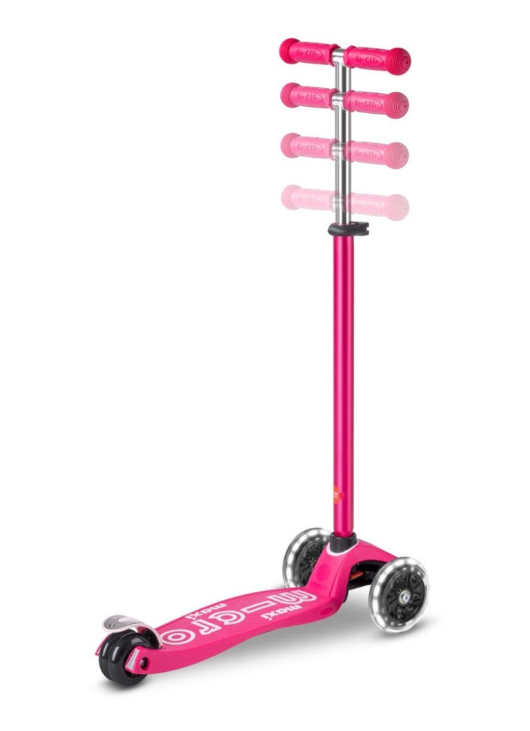 Micro Step Maxi Deluxe pojedyncza rolka z kółkami LED