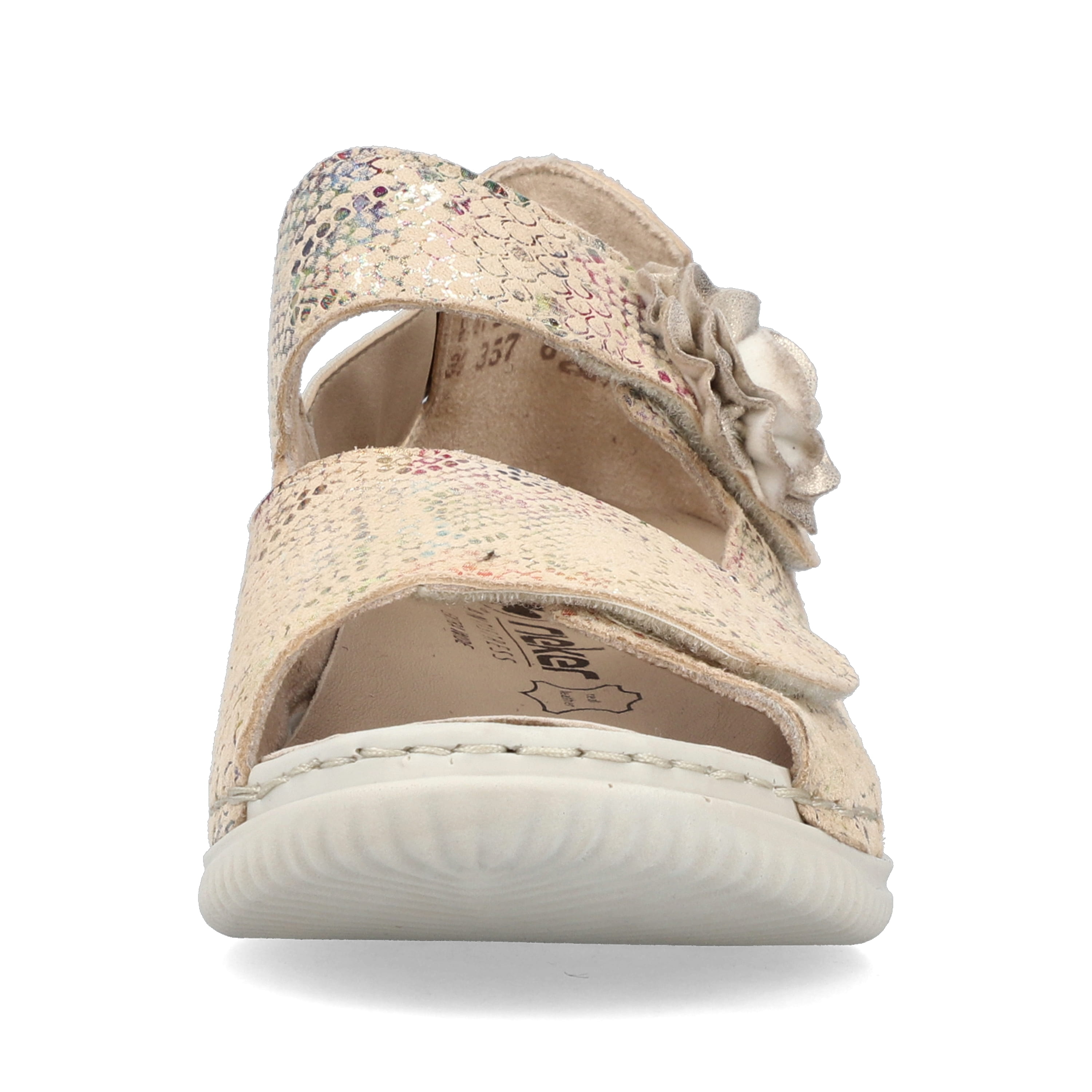 Rieker Damen Riemchensandalen multi-creme