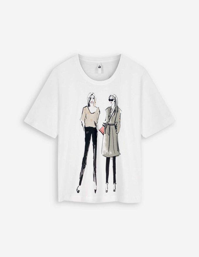 T-Shirt - Stickereien
