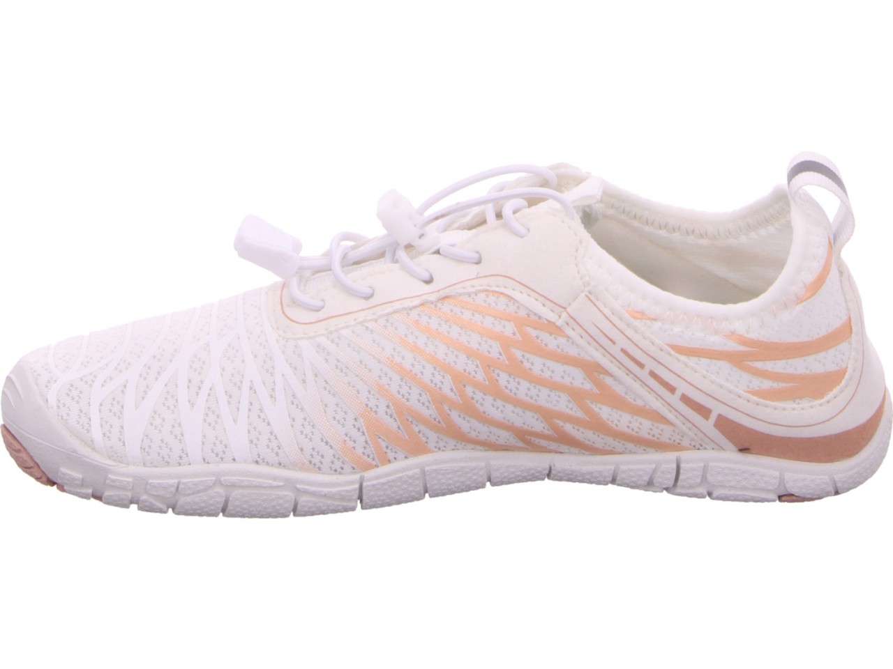 DIVERSE Sportliche Slipper weiss