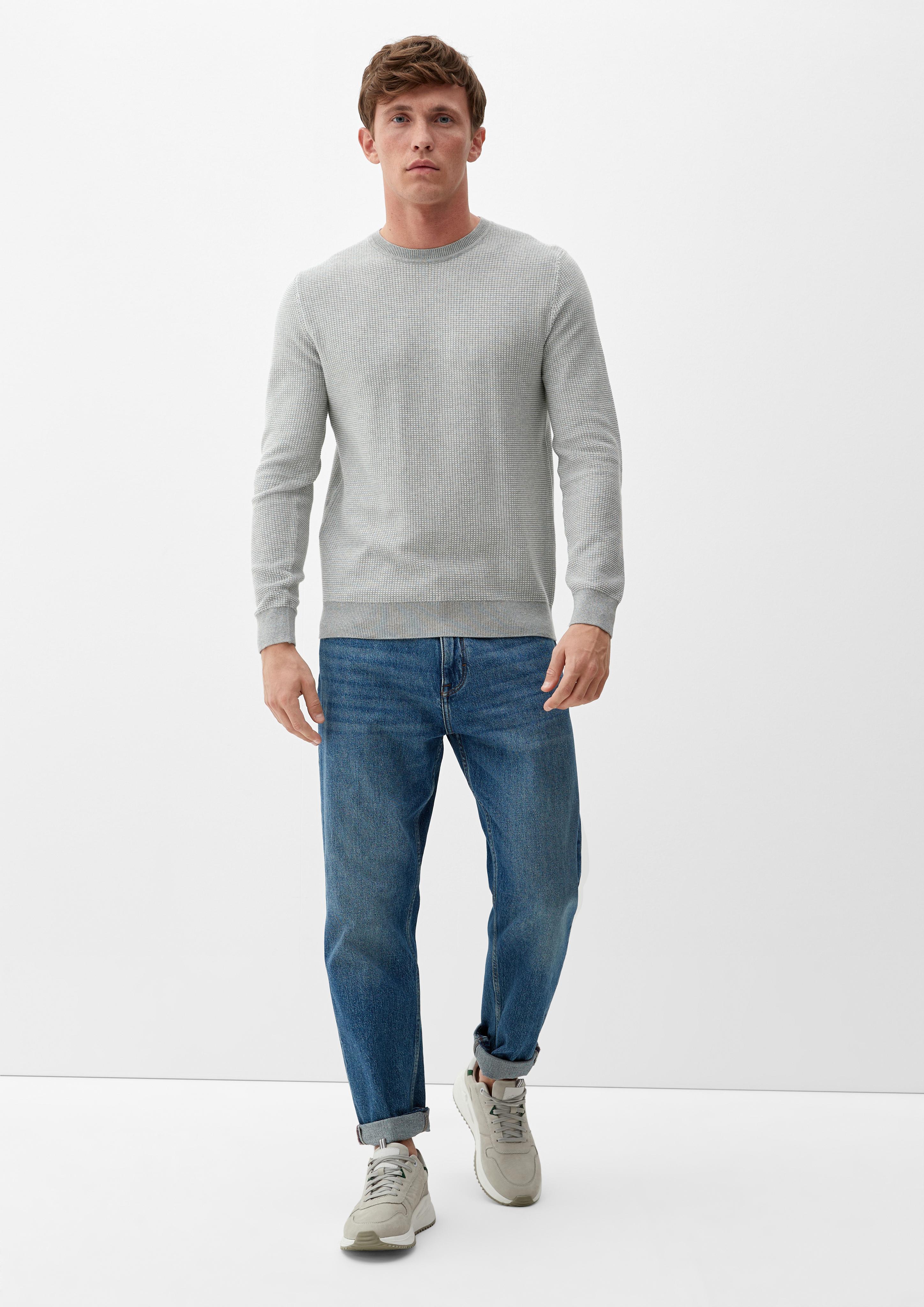 Pullover mit Two-Tone-Muster  2118058-97X0