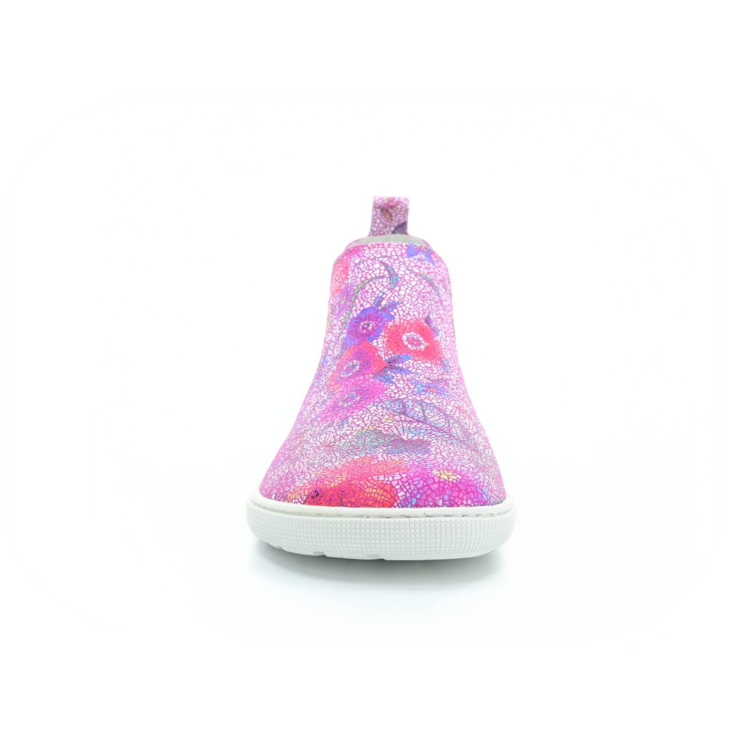 Koel4kids Farin Fantasy Fuchsia Flowers 08L017.001-650 niedrige Chelsea Barfußschuhe