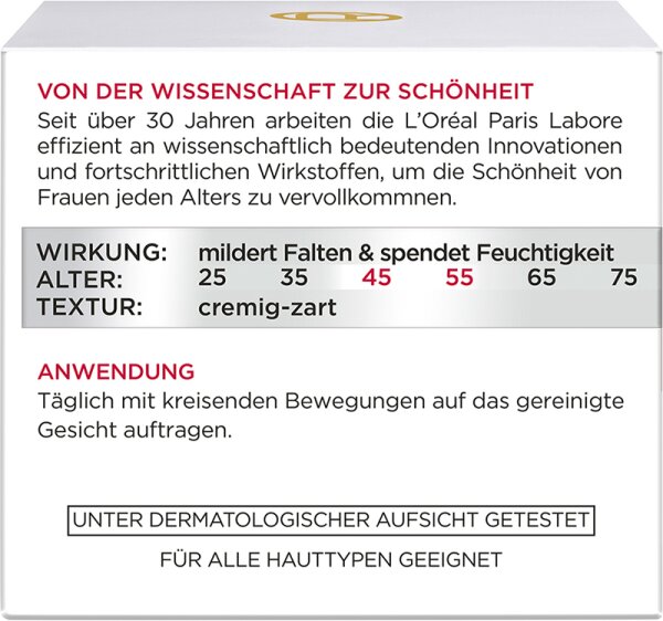 L'Oréal Paris Anti-Falten Experte Intensiv-Pflege Tag Retino-Peptide 45+ Gesichtscreme