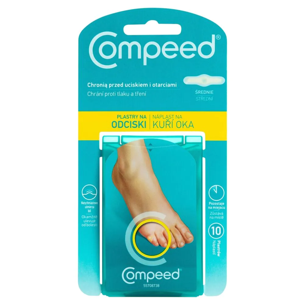 Compeed ligtornsplaster, mellemstørrelse