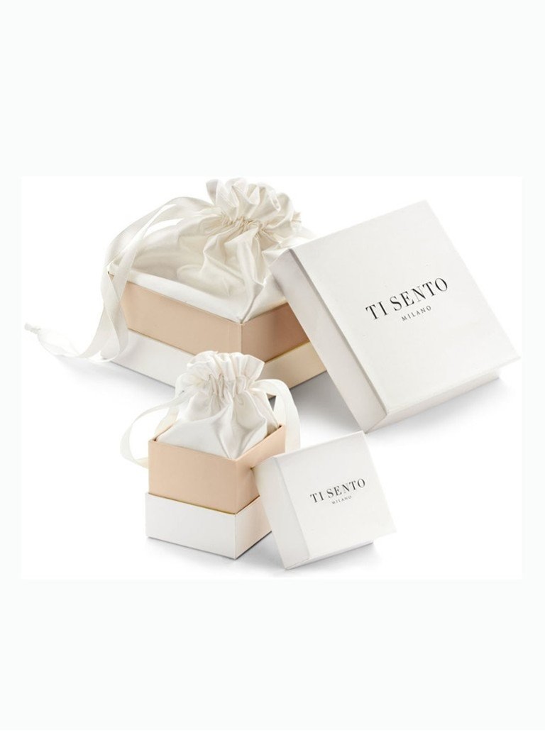 TI SENTO - Milano Silver necklace with cubic zirconia 3822ZI