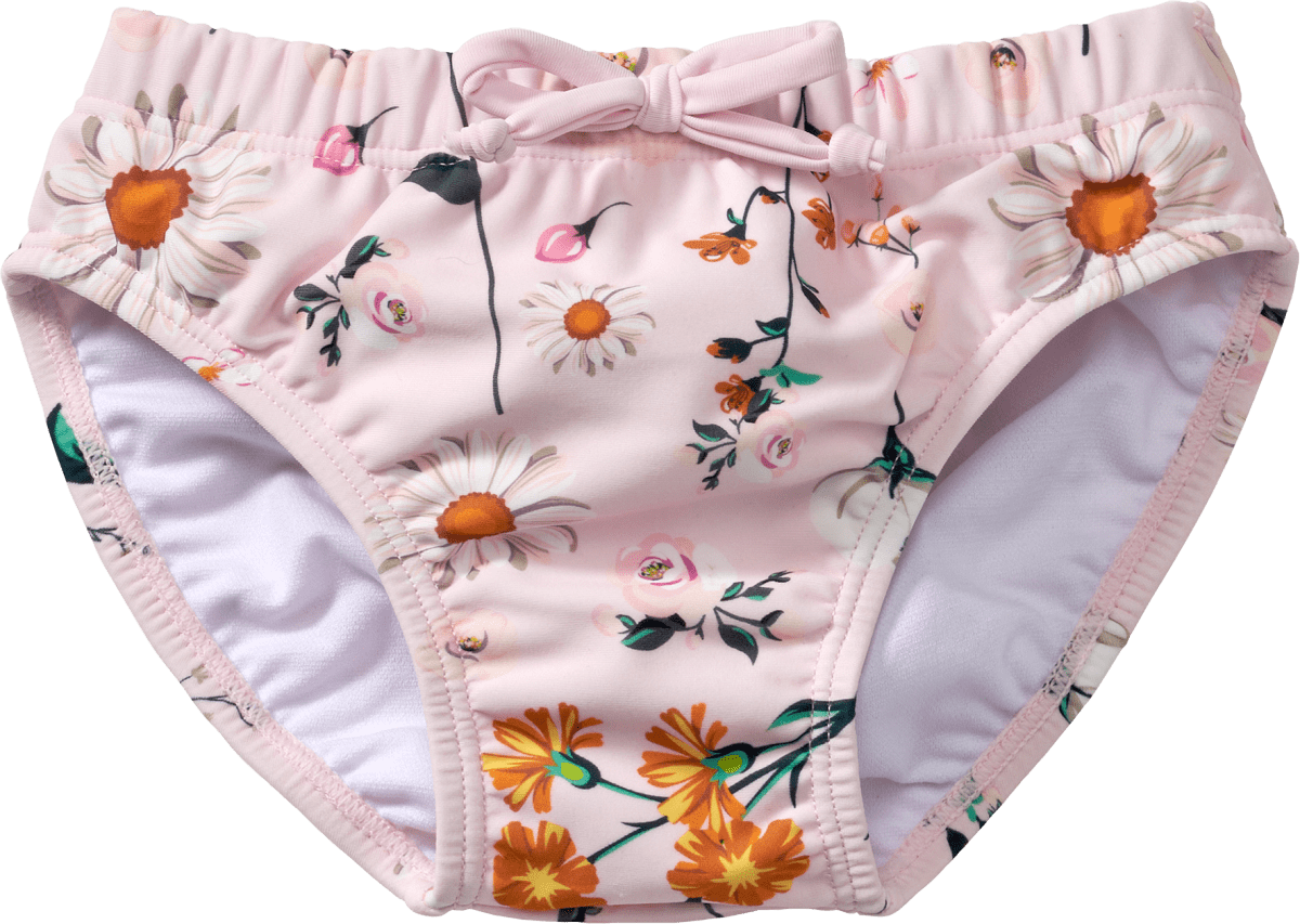 Schwimmwindel mit Blumen-Muster, rosa, Gr. 86/92, 1 St