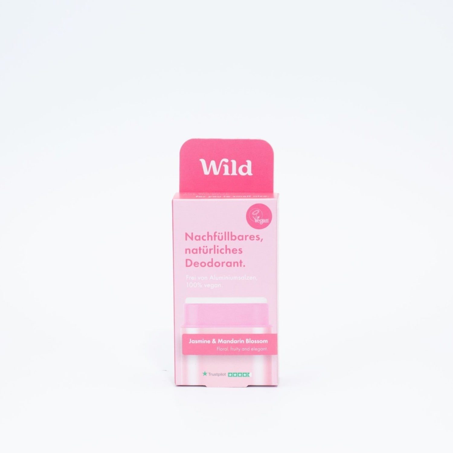 Deo Startpaket: Behälter Rosa & Jasmine Refill Deo
