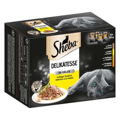 Megapack Sheba Varietäten Frischebeutel 48 x 85 g