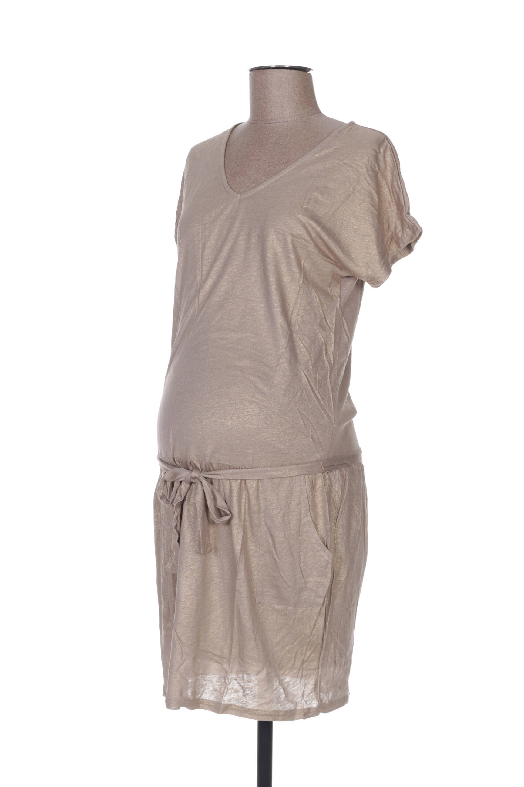 Colline Robes Maternite Femme couleur beige