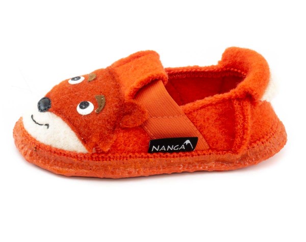 Nanga ~ Schurwoll Hausschuh ~ Fox (orange)
