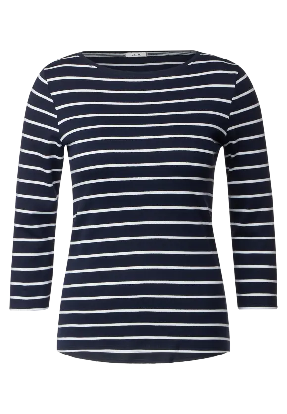 CECIL Shirt mit Streifenmuster