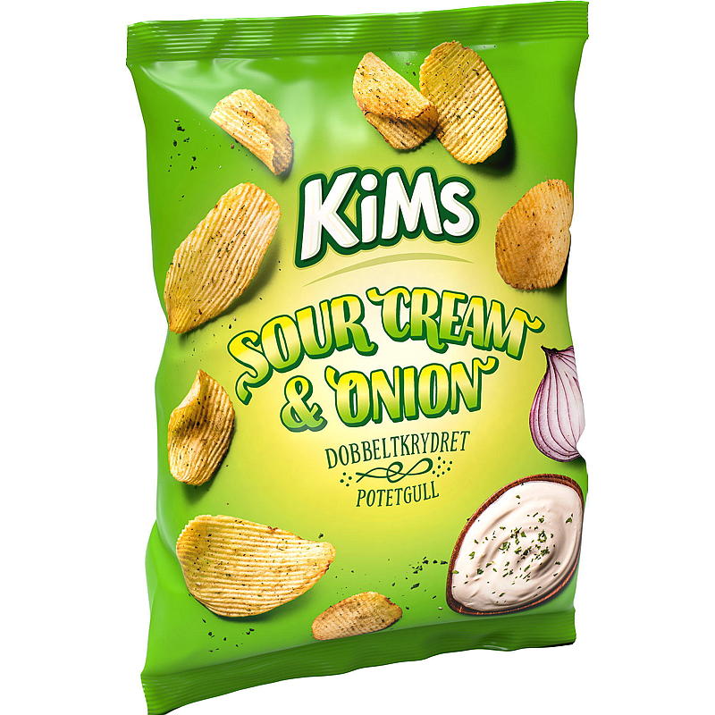 Kims Kims 200 g Sour cream & onion