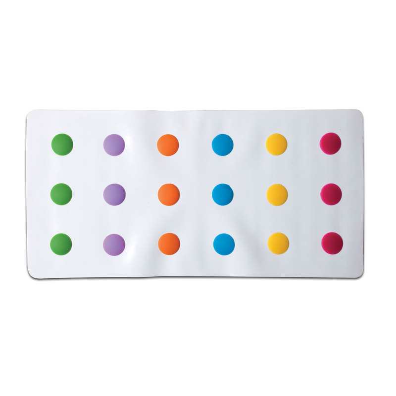 Tapis de bain rigolos à pois Munchkin