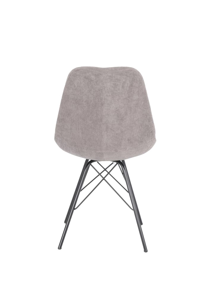 byLiving 2er-Set: Esszimmerstuhl Rica in Grau - 48,5 (B) x 55 (L) x 85 (H) cm günstig kaufen onesize