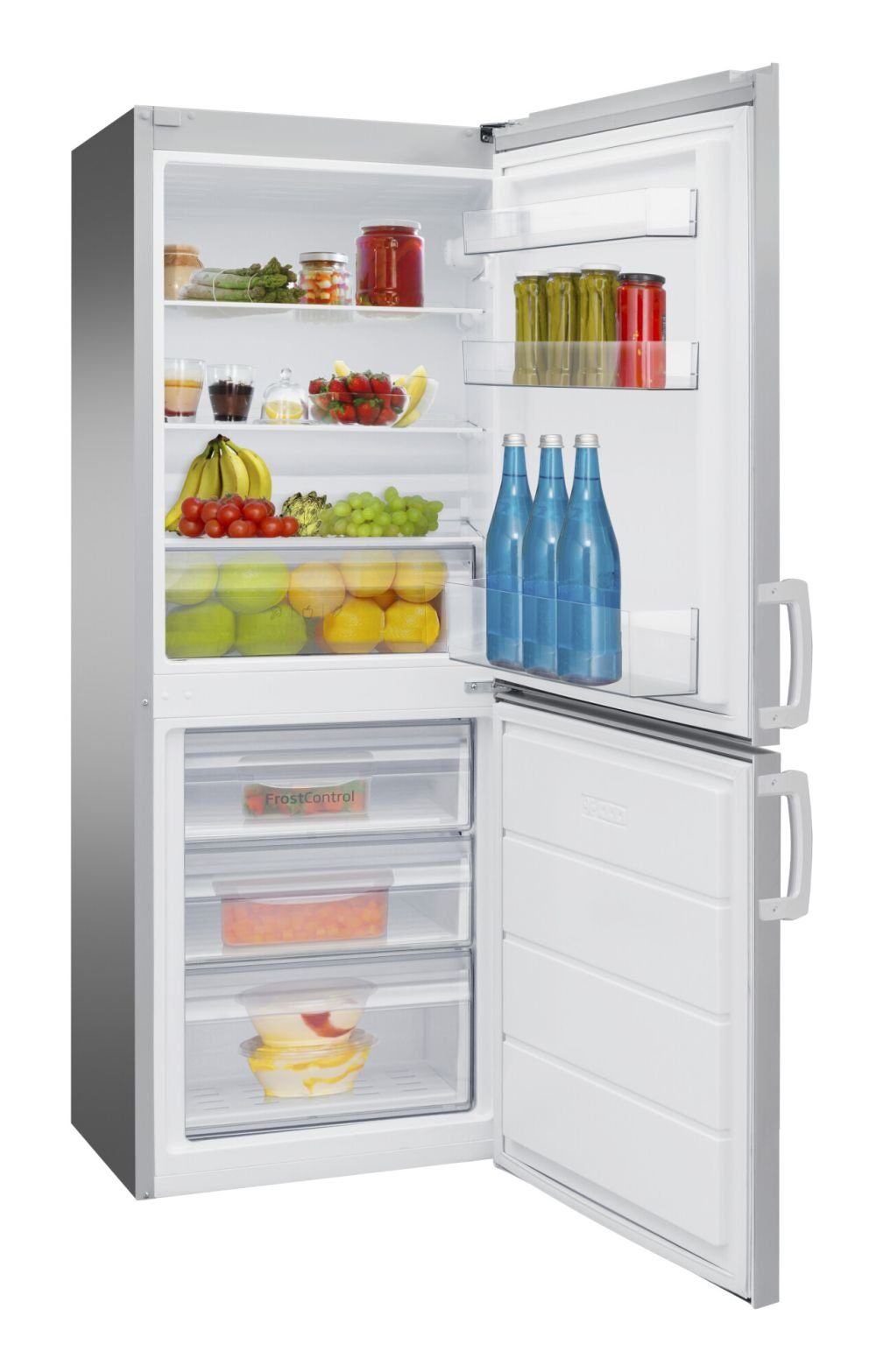 Amica Kühl-/Gefrierkombination VC 1522 W, 1572 cm hoch, 57,8 cm breit